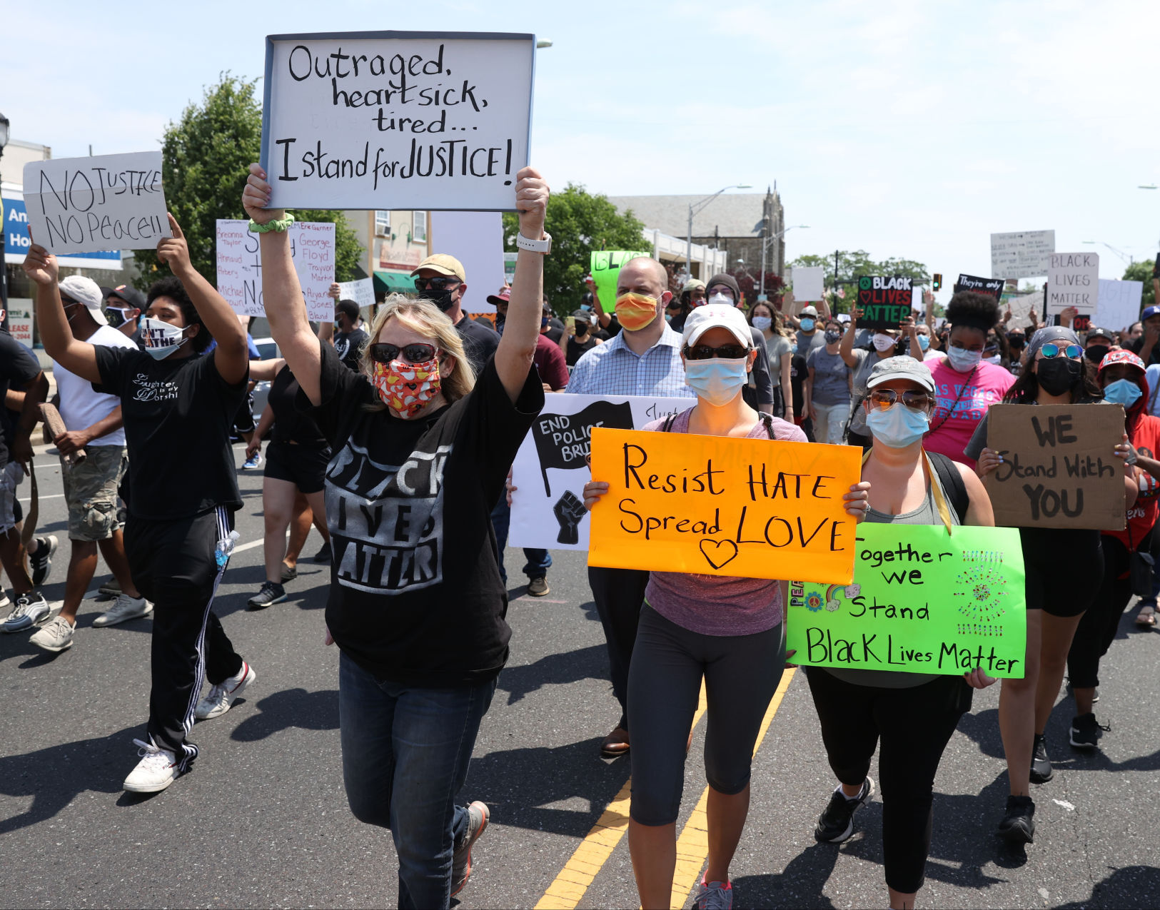 Vineland Protest